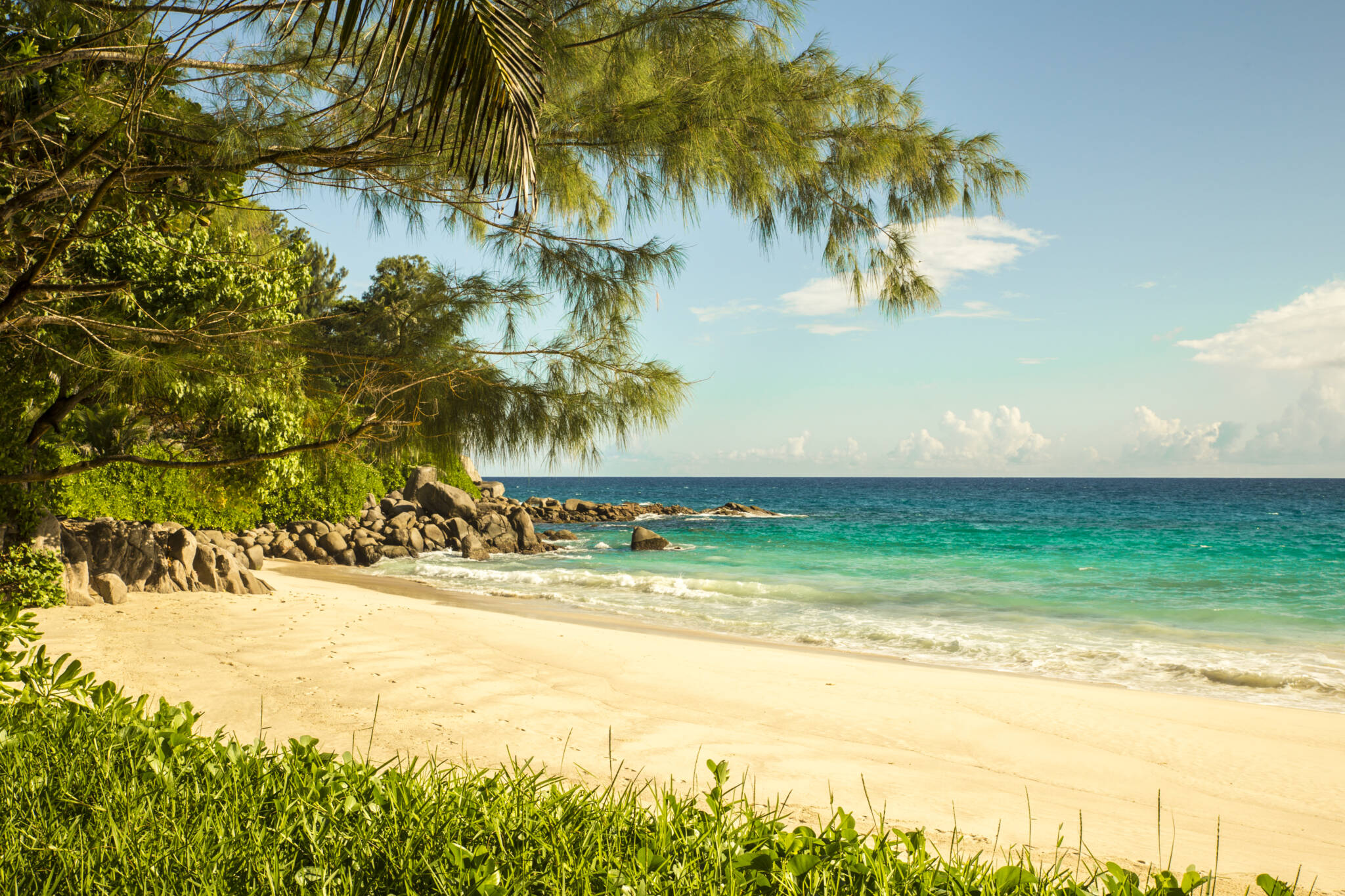 View of Carana Beach Hotel, Mahé | Just Seychelles