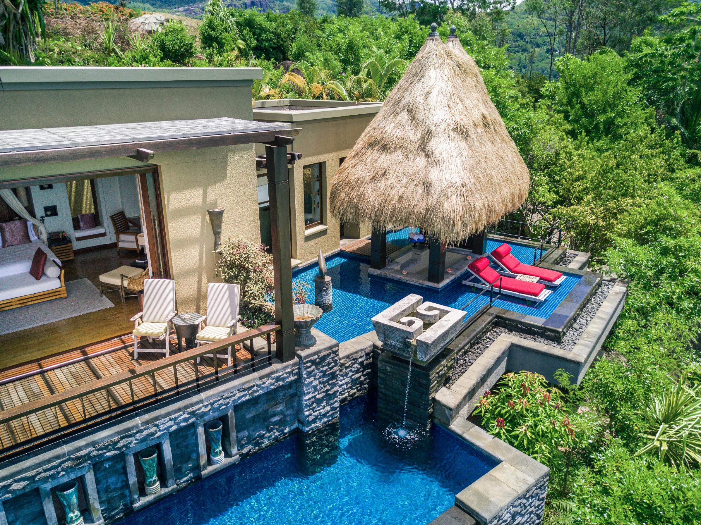 Premier Ocean View Pool Villa Infinity Pool at Anantara Maia Seychelles Villas | Just Seychelles