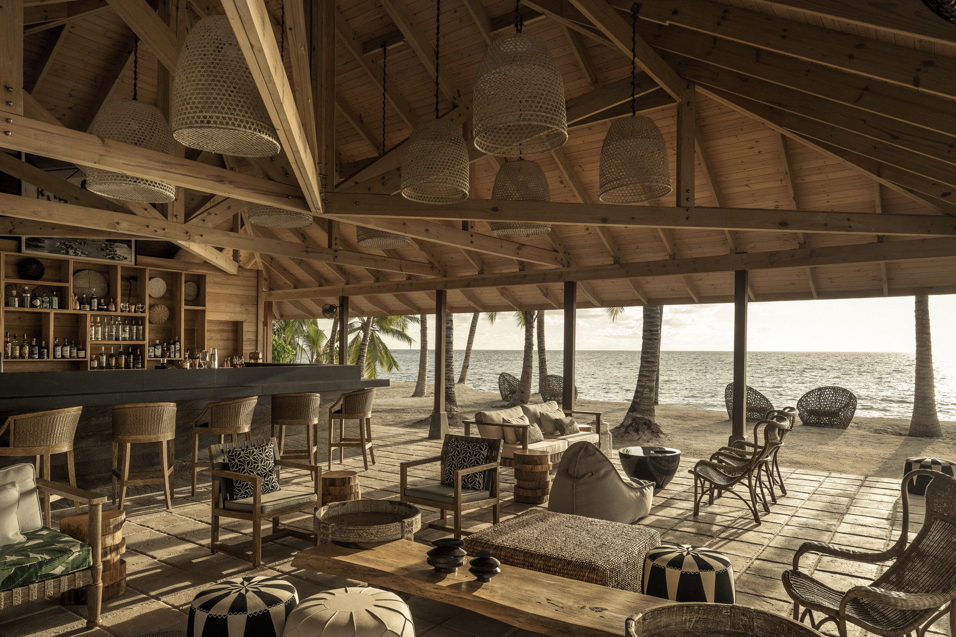 Beach Bar at Four Seasons Resort, Desroches Island | Just Seychelles