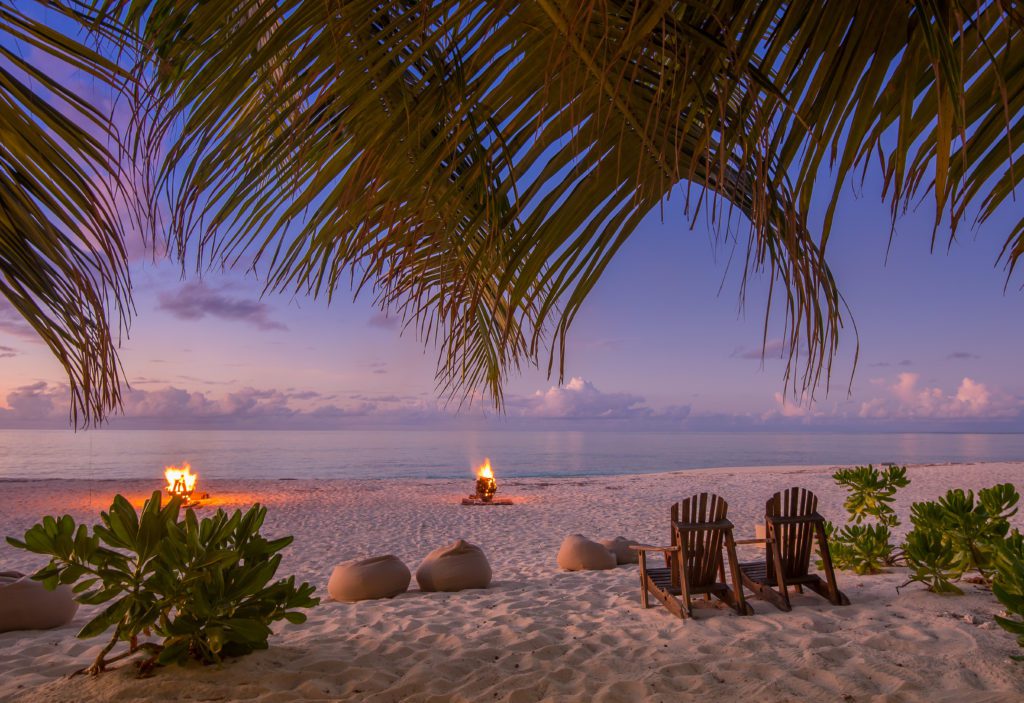 An evening on the beach at Denis Private Island | Just Seychelles