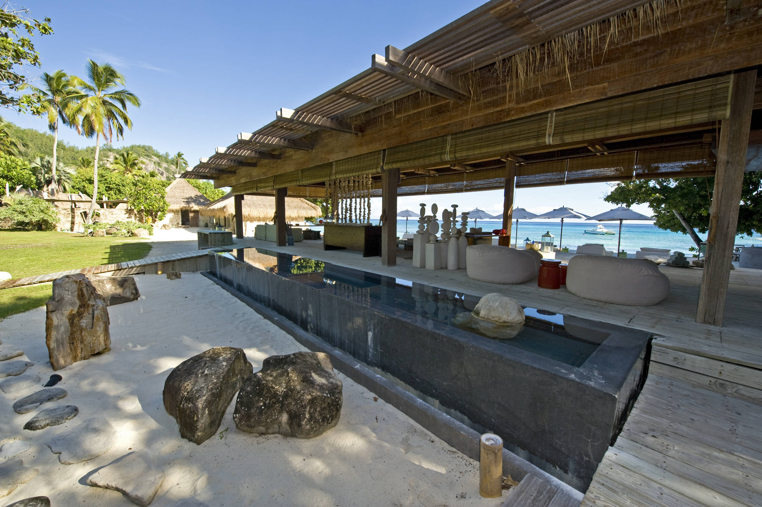 North Island water feature