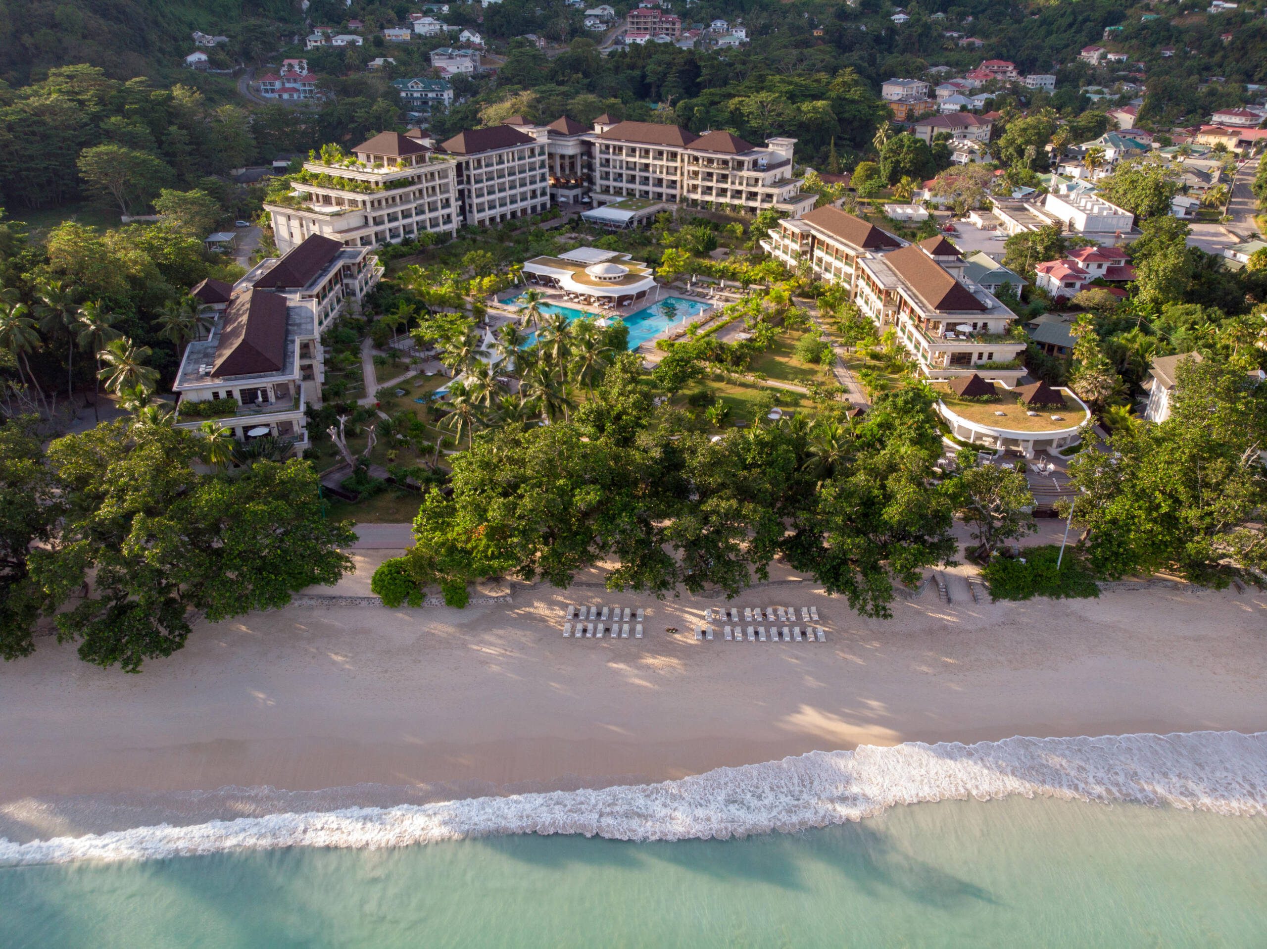 Aerial view of Savoy Seychelles Resort & Spa, Mahé | Just Seychelles