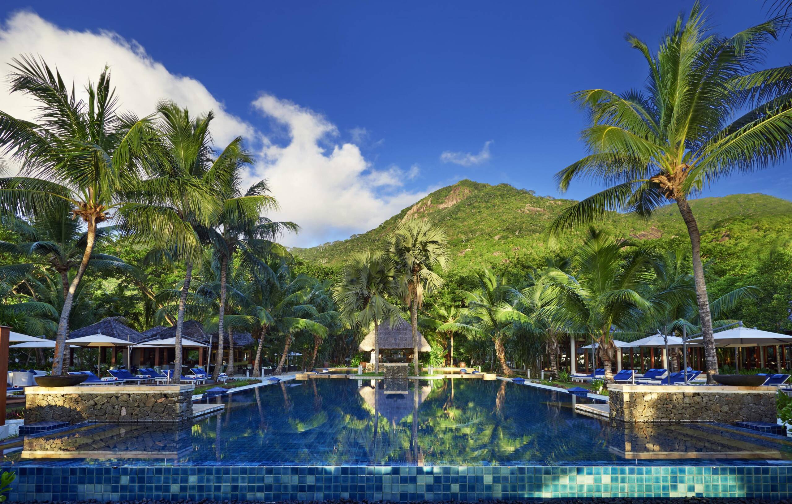 Swimming pool at Niva Labriz Seychelles | Just Seychelles
