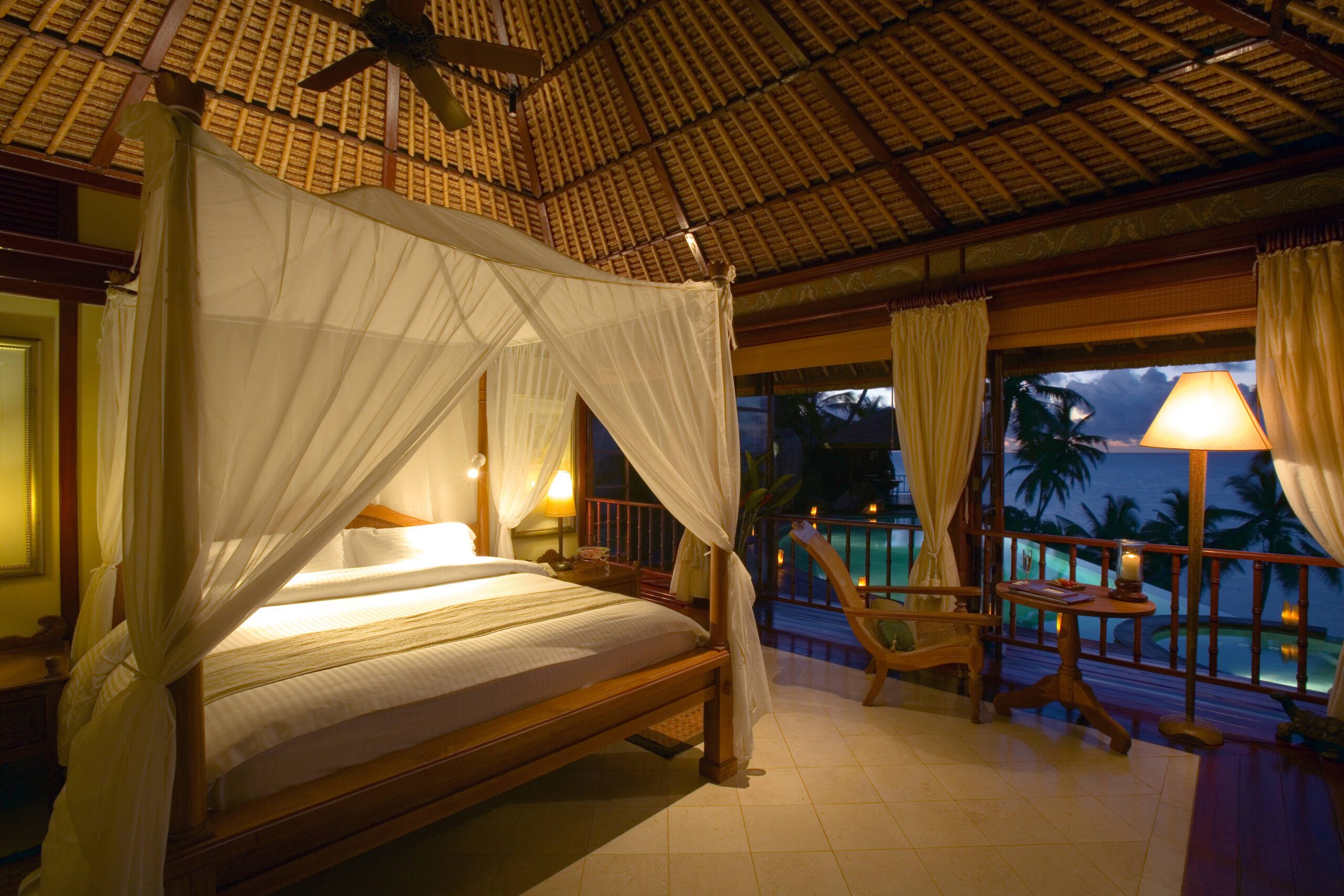 Master bedroom at Fregate Island Private | Just Seychelles