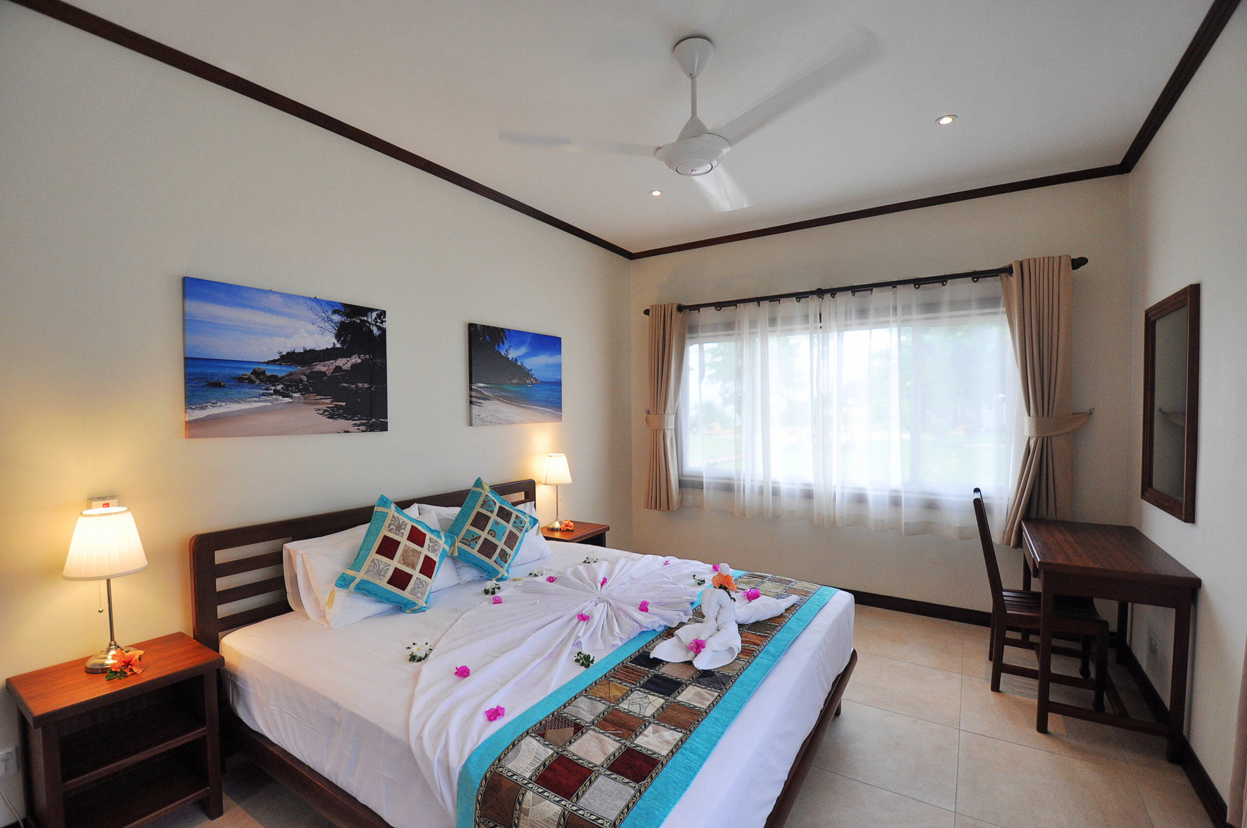 Villa interior at Cote d'Or Footprints, Praslin | Just Seychelles