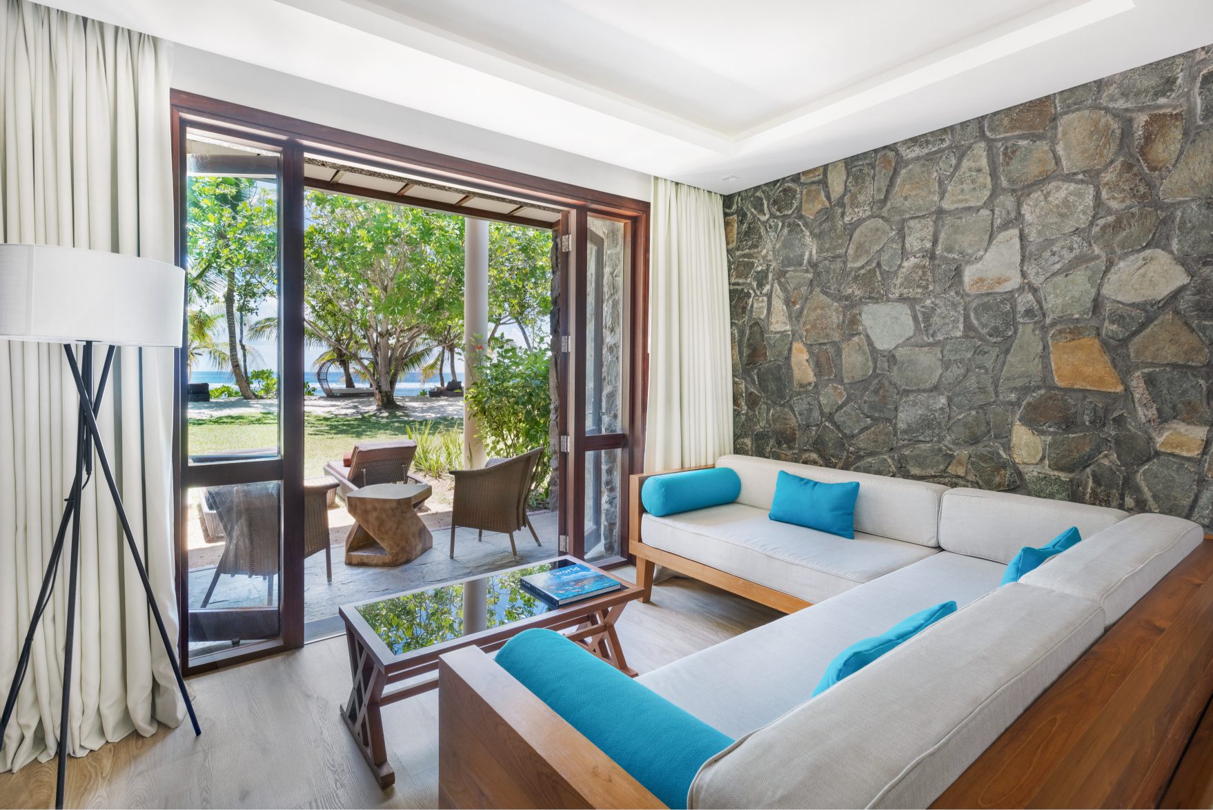 Deluxe Ocean View Garden Room at Kempsinki Seychelles Resort Baie Lazare | Just Seychelles