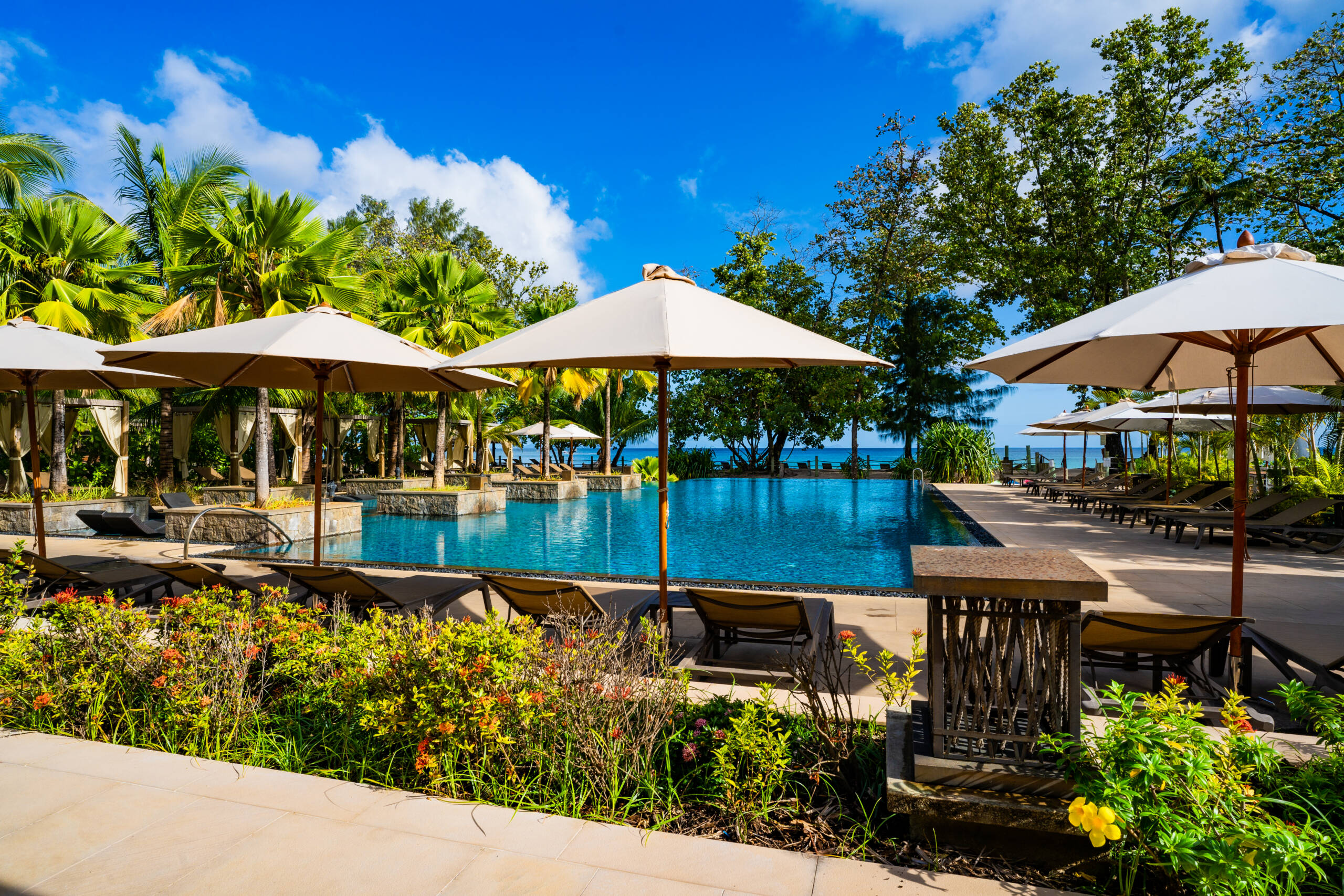 The main pool at STORY Seychelles | Just Seychelles