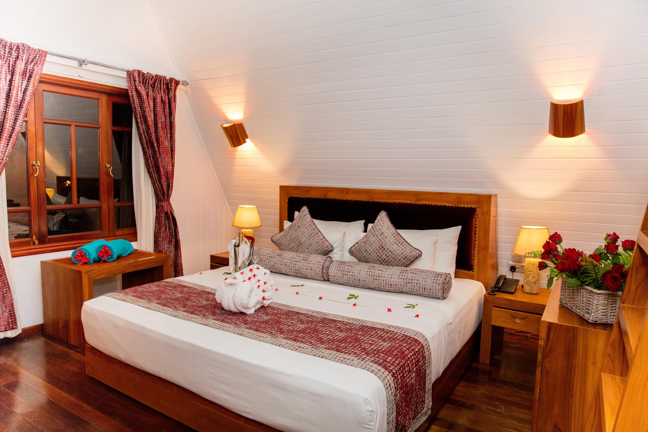 Bedroom at La Digue Island Lodge | Just Seychelles