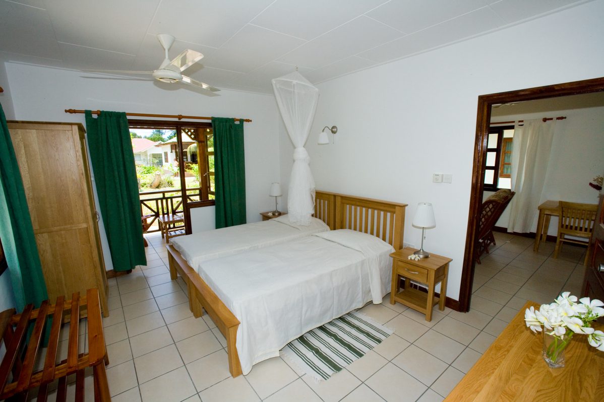 Bedroom at Fleur de Lys, La Digue | Just Seychelles