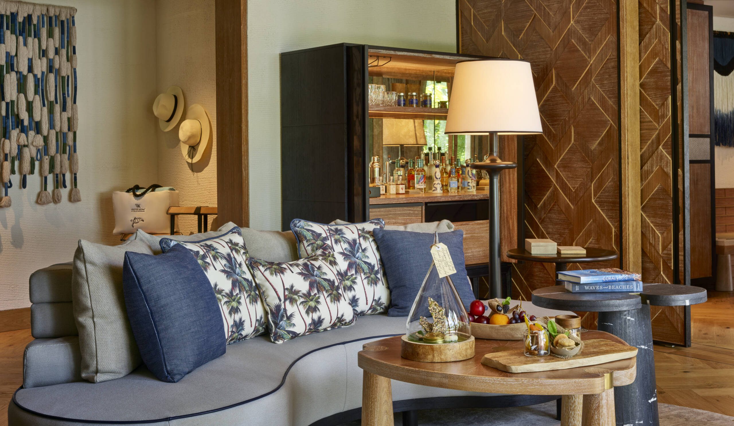 Waldorf Astoria Villa Living Room | Just Seychelles