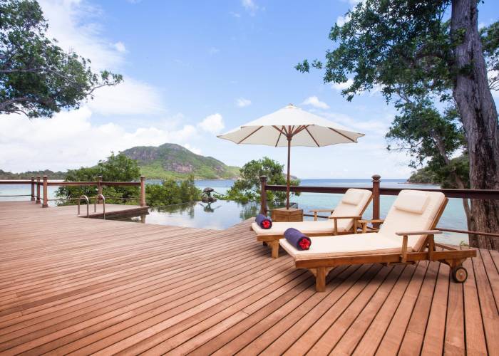 Private pool at JA Enchanted Island Resort | Just Seychelles