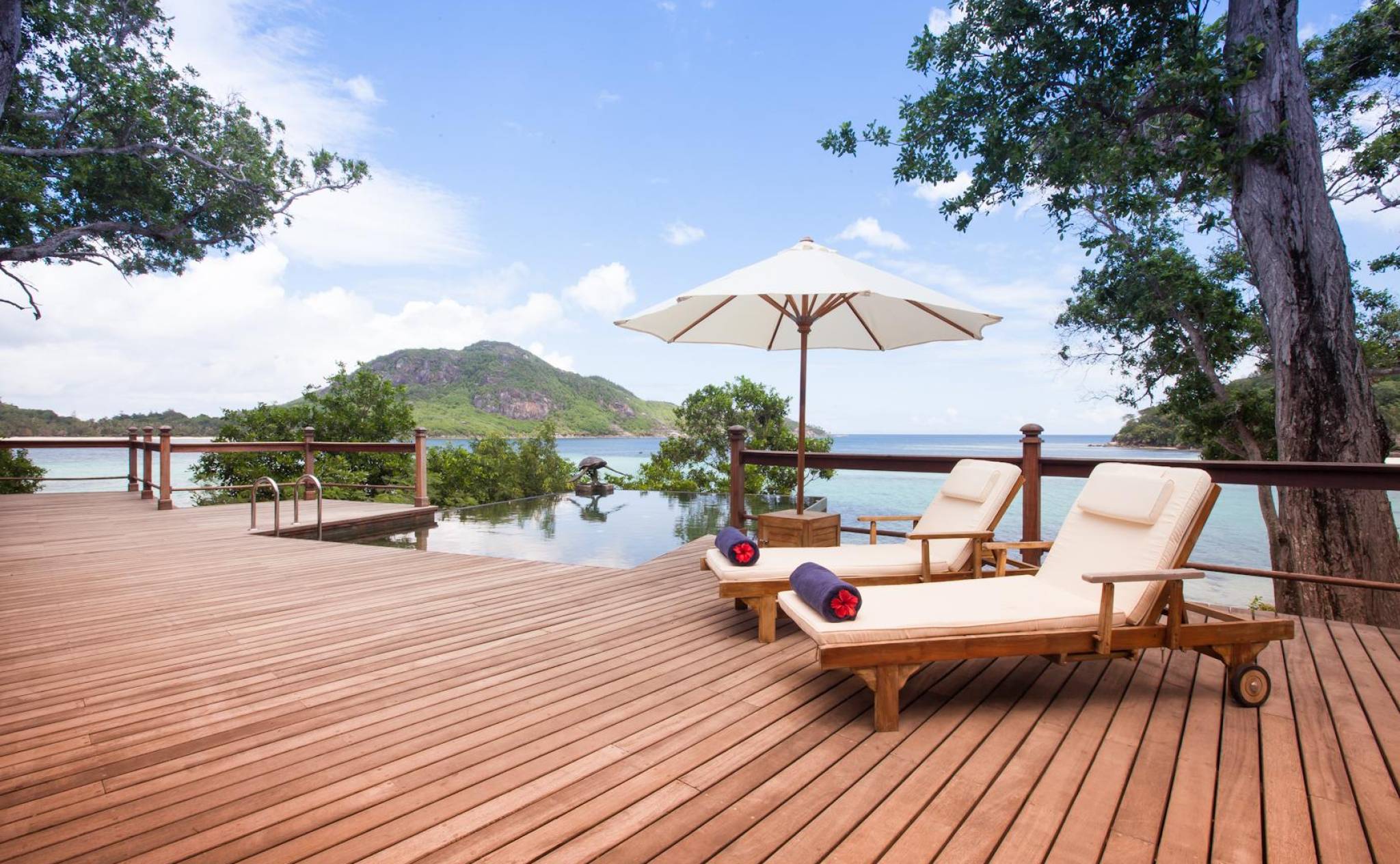 Private pool at JA Enchanted Island Resort | Just Seychelles