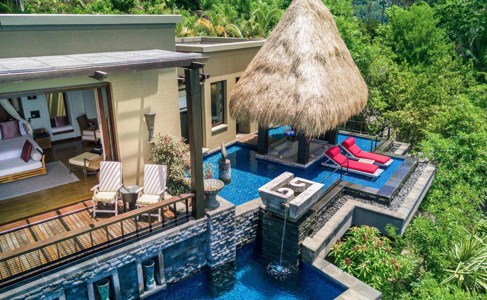 Premier Ocean View Pool Villa Infinity Pool at Anantara Maia Seychelles Villas | Just Seychelles