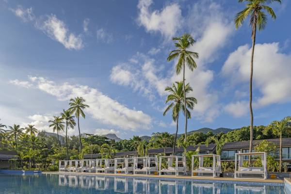 The main pool at AVANI+ Barbarons Seychelles, Mahé | Just Seychelles