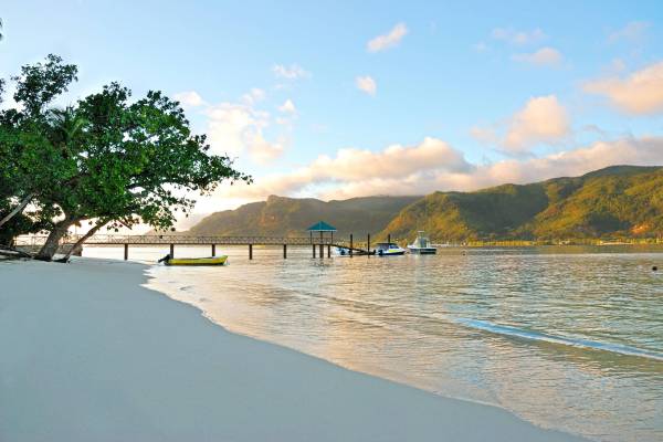 The beach at L'Habitacion | Just Seychelles
