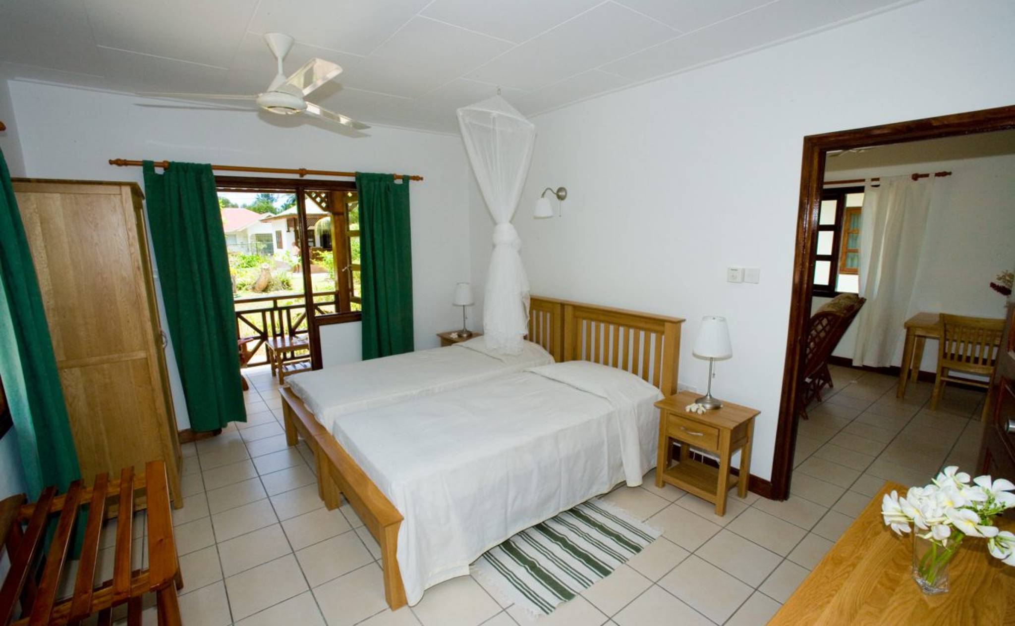 Bedroom at Fleur de Lys, La Digue | Just Seychelles