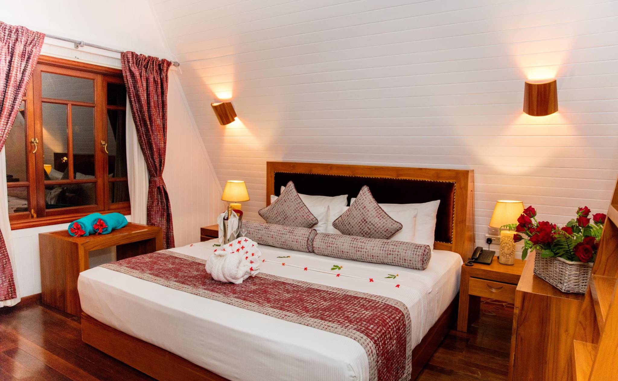 Bedroom at La Digue Island Lodge | Just Seychelles