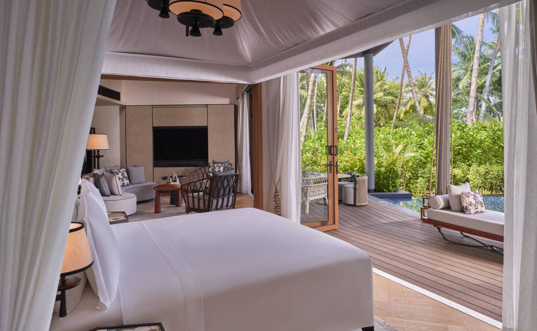 Pool Villa at Waldorf Astoria Platte Island | Just Seychelles