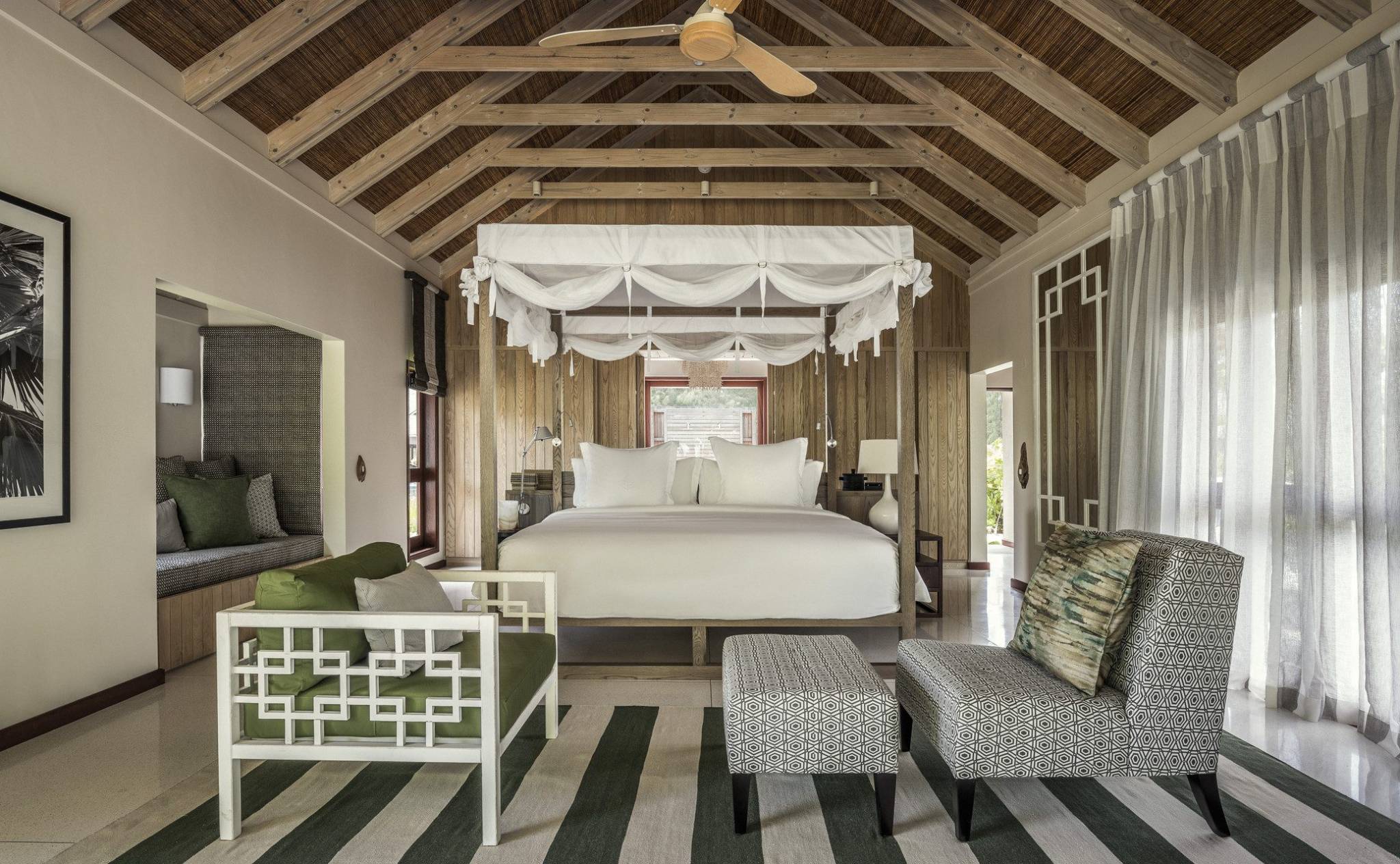 Bungalows at Four Seasons Resort, Desroches Island | Just Seychelles
