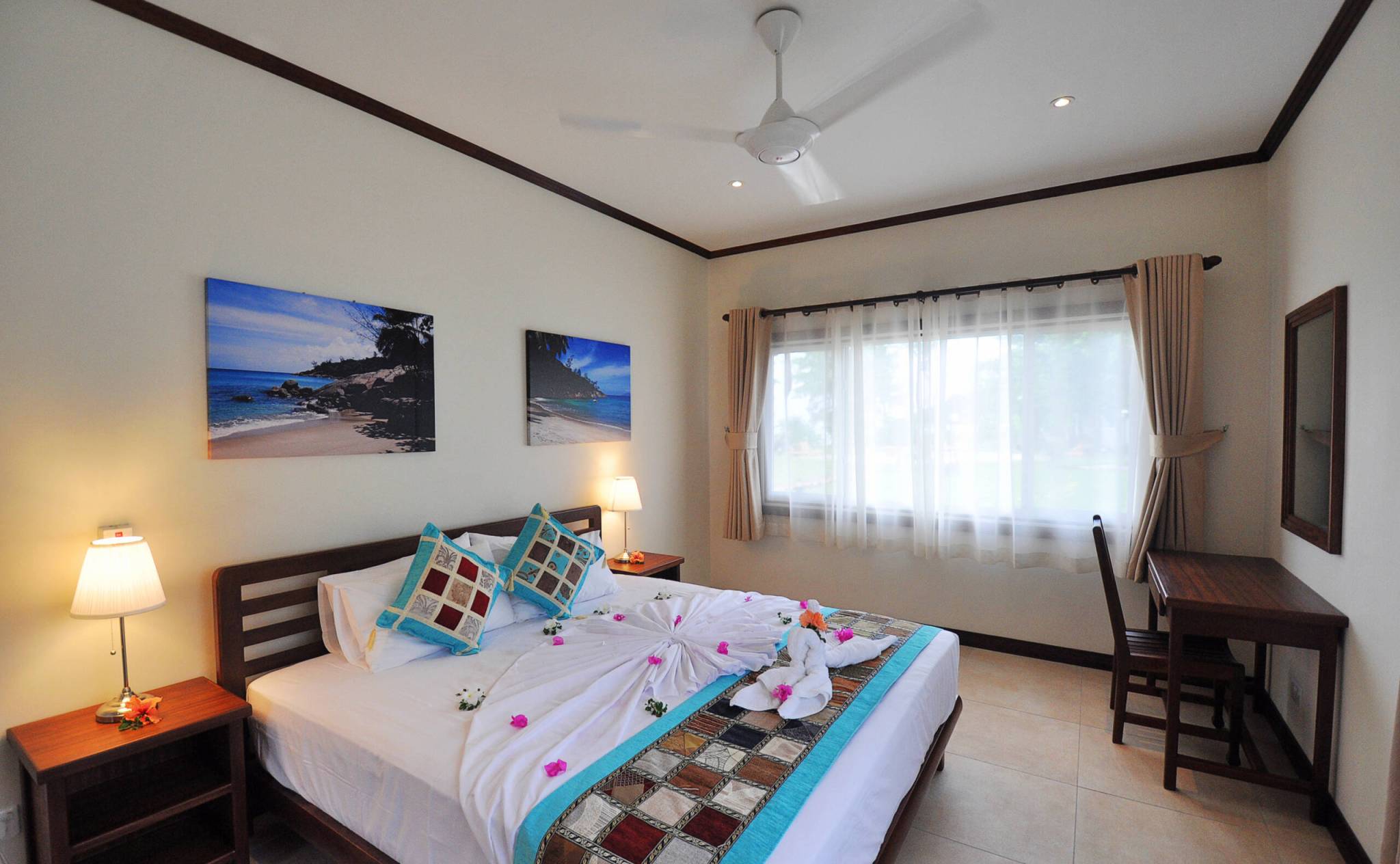 Villa interior at Cote d'Or Footprints, Praslin | Just Seychelles