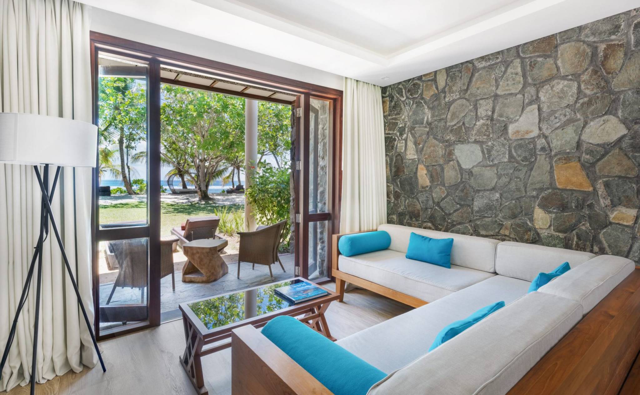 Deluxe Ocean View Garden Room at Kempsinki Seychelles Resort Baie Lazare | Just Seychelles