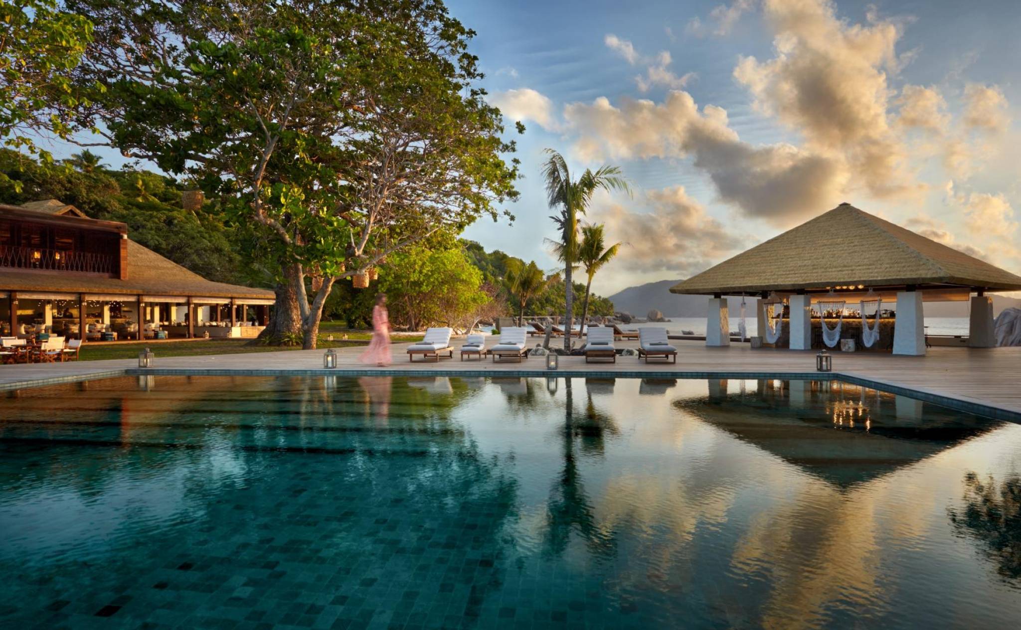 Main pool at Six Senses Zil Pasyon | Just Seychelles