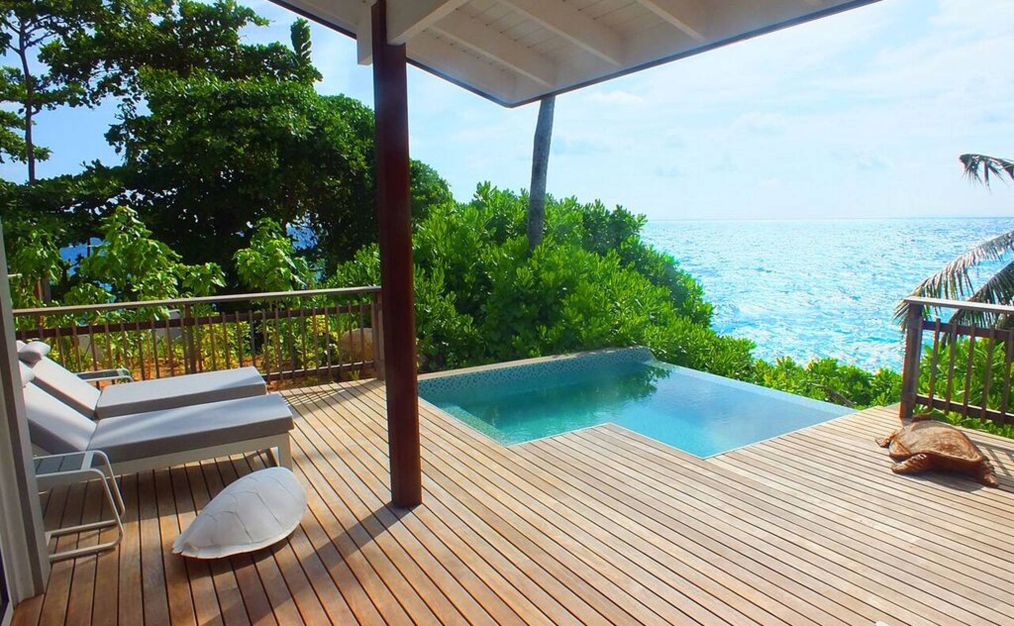 Ocean View Pool Chalet at Carana Beach Hotel, Mahé | Just Seychelles