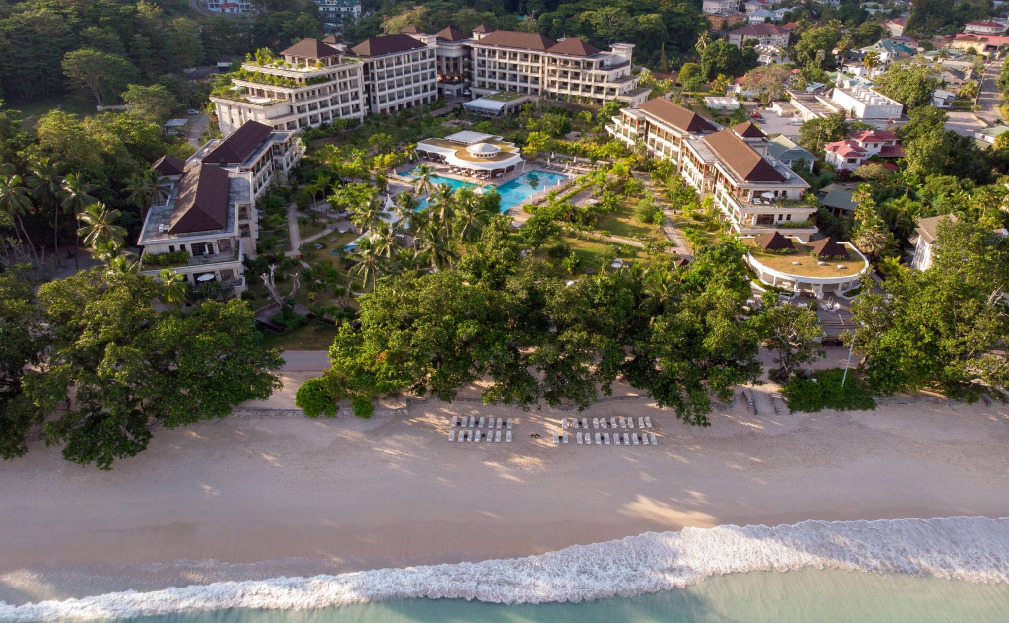 Aerial view of Savoy Seychelles Resort & Spa, Mahé | Just Seychelles