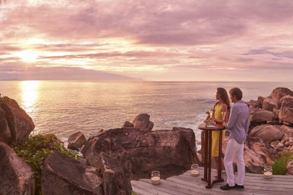 The Nest sundowners at Constance Lemuria, Praslin | Just Seychelles