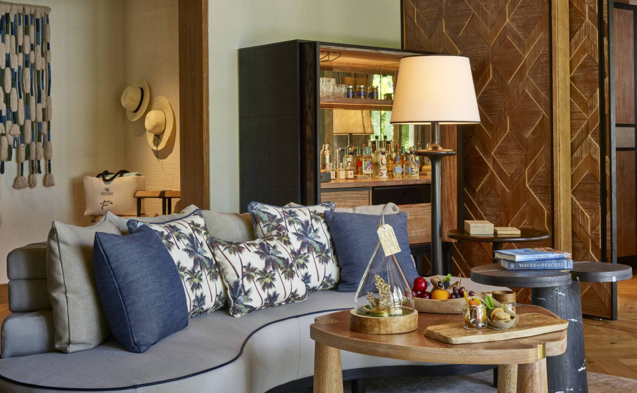 Waldorf Astoria Villa Living Room | Just Seychelles