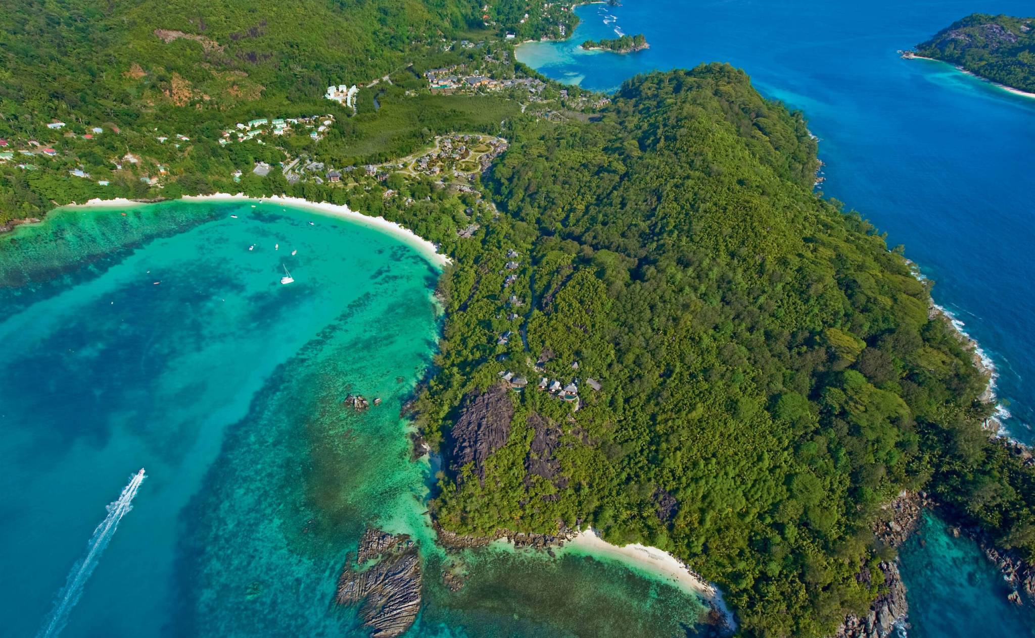 Aerial view of Constance Ephelia Seychelles | Just Seychelles