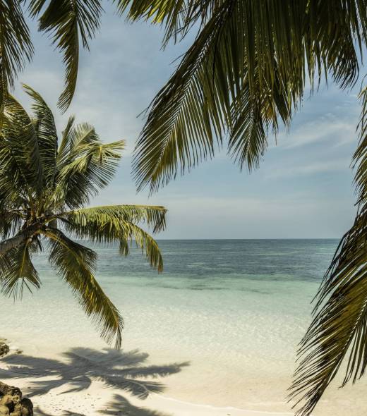 The beach at Desroches Island | Just Seychelles