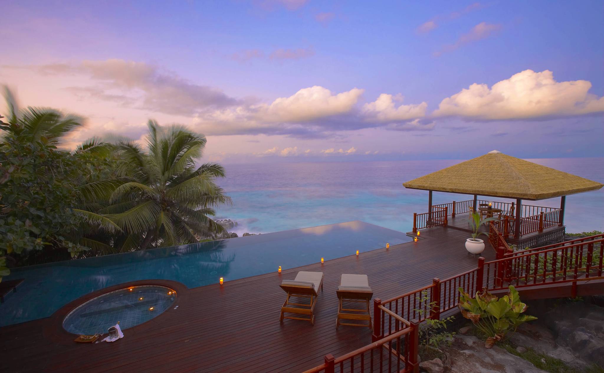 Infinity pool at Fregate Private Island | Just Seychelles