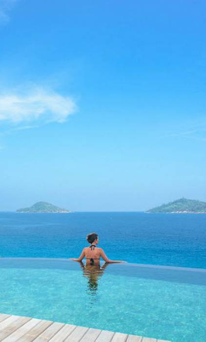 The spa pool at Six Senses Zil Pasyon | Just Seychelles