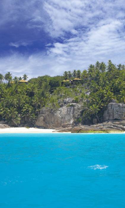 View of the beach at Fregate Island | Just Seychelles